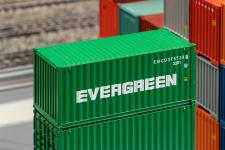 FALLER 182004 - H0 - 20 Container EVERGREEN, Ep. IV